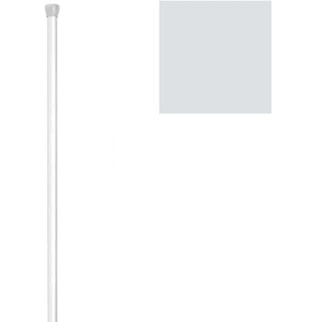 RIEL CHYC barra baño recta extensible 18 mm. (1,23-2,16) blanco