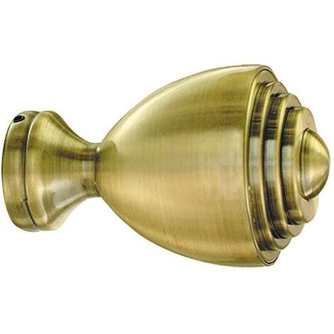 RIEL CHYC terminal zirconio 28 mm. copa bronce / viejo , Terminal  zirconio - Medida: 28 mm. - Modelo: copa.- Acabado: bronce viejo.- Ideal para complementa
