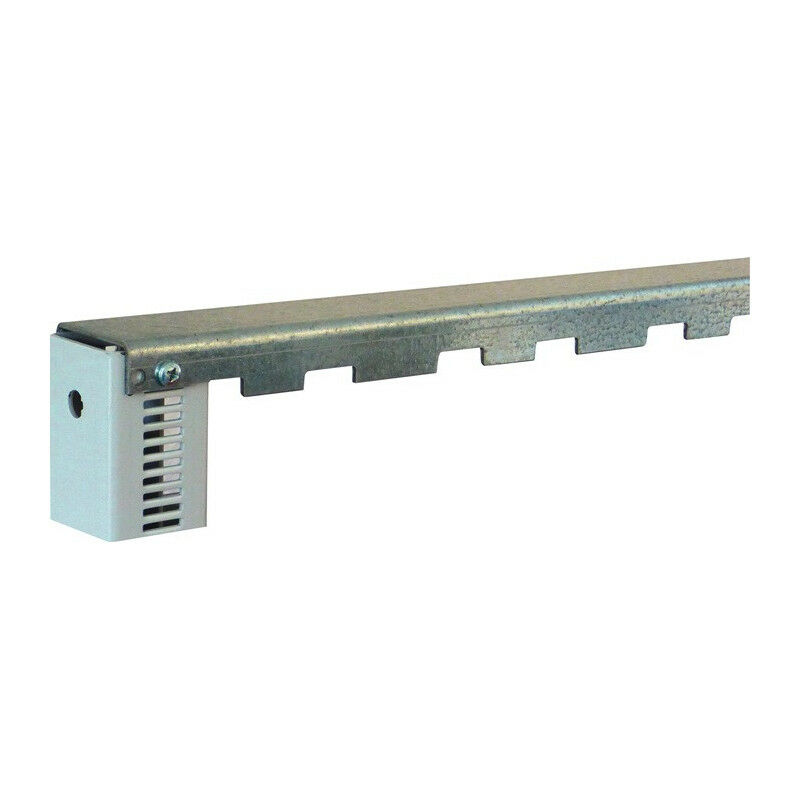 

Riel de cobertura L.1010mm galvanizado para estante de pared / estante 1 ud.