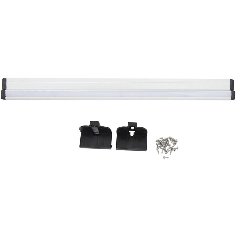 Riel de mesa para RV, aleación de aluminio de 500 mm, resistente a la corrosión, para montaje en pared, para yates, barcos y caravanas.