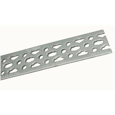 Riel De Montaje Multitam Hecho De Acero Galvanizado 2000 Mm.