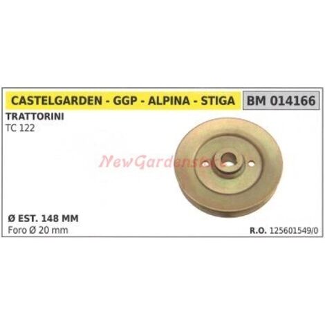 Riemenscheibe für Rasentraktor Rasenmäher TC 122 ALPINA 014166