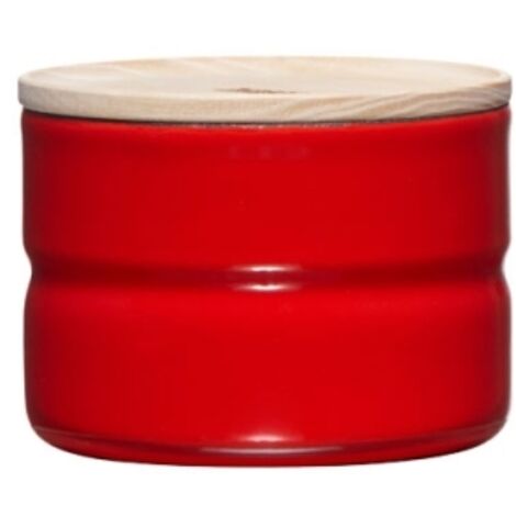 Riess barattolo con coperchio Ø8cm 230ml pomodoro fresco smaltato
