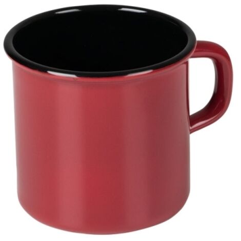 Riess Becher 3/8L Ø8cm Color Rot Emaille