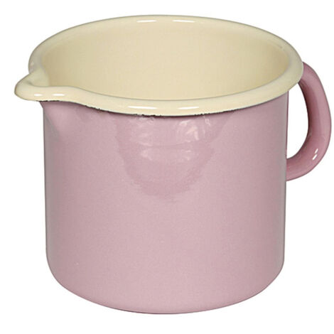 RIESS bricco per il latte 1 litro Ø12cm rosa/colore