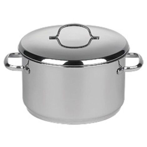 Riess Cristall Fleischtopf mit Deckel Ø20cm Edelstahl