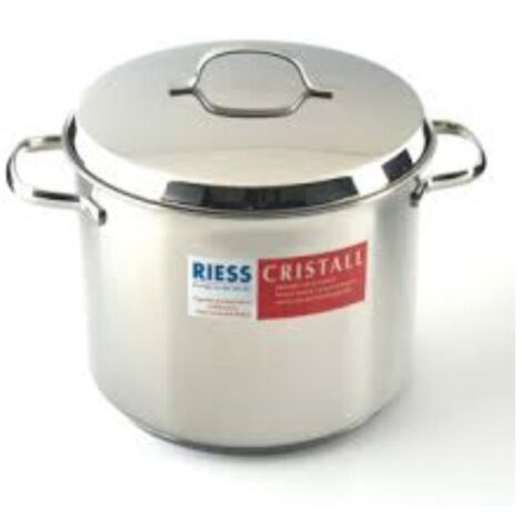 Riess Cristall marmite à viande avec couvercle acier inoxydable Ø24cm 5,7 litres induction