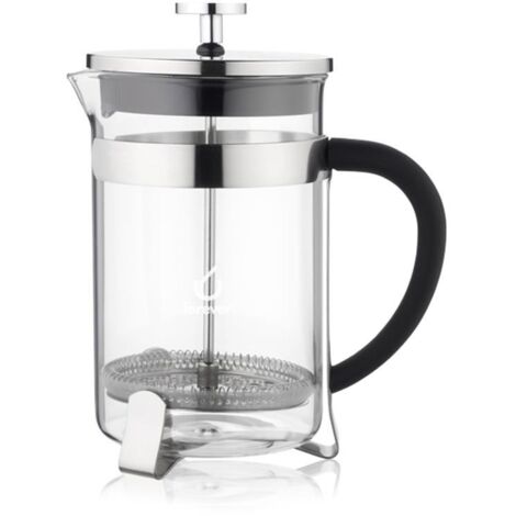 Riess Kelomat Forever Brocca filtro caffè French Press 0,8 litri vetro acciaio inox