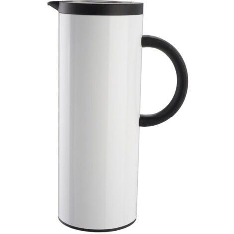 Riess Kelomat Isolierkanne weiss 1 Liter rostfrei