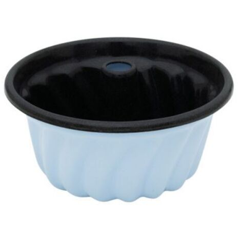 Riess Mini moule à pâtisserie 12cm émail bleu