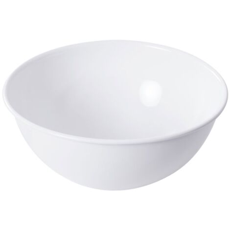Riess Obst- und Salatschüssel Ø26cm 3,5L Weiss Emaille
