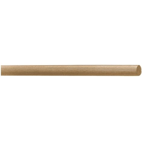 Riffelstäbe Länge 1 m Ø 10 mm Mahagoniholz