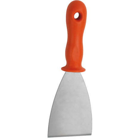 Riflard – Manche plastique avec collerette – Largeur 7 cm – Lame en acier trempé – Pour gratter, décaper et élargir les fissures