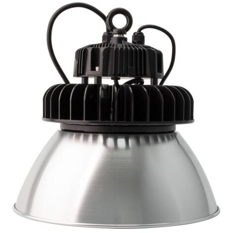 LEDKIA Riflettore 90° Alluminio per Campane LED UFO HBF Alluminio