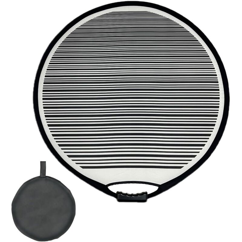 Riflettore per ammaccature auto, pannello riflettente flessibile da 80 cm, pannello riflettente per ammaccature auto, con tasca, per ammaccature,