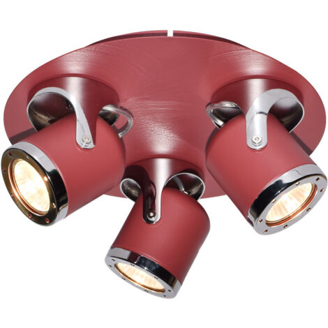 riflettori Aprile rosso GU10 5W 3X