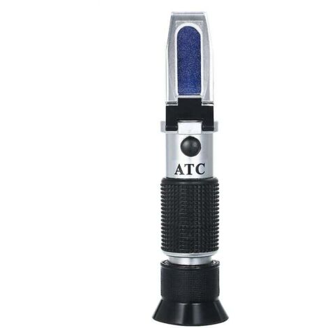 Rifrattometro per miele 3 in 1 per umidità del miele, Brix e Baume Brix Range Tester portatile per l'umidità del miele Rifrattometro ATC Misuratore di concentrazione del miele Id