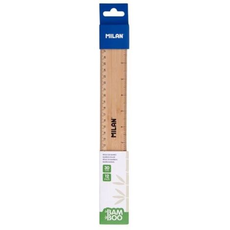 Righello in bambù 30 cm, blister 6425