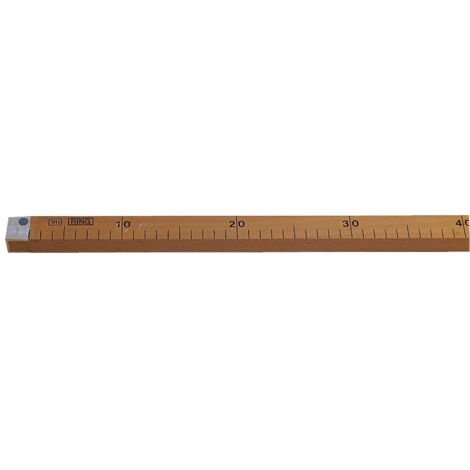 righello metrica 22071 legno 1 metro