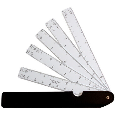 righello pieghevole aristo plastica 15 cm pieghevole