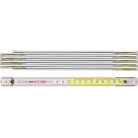 Righello pieghevole bmi 980904200 legno 2 m pieghevole