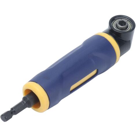 Right Angle Drill Adapter, 90 Degree Drill Bit Attachment Extension Screwdriver for Screwdriver Extension Holder Adapter