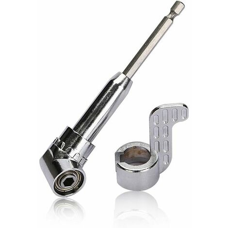 Right Angle Drills Right Angle Angled Screwdriver 105 Degree 1/4" Hex Shank for Drill