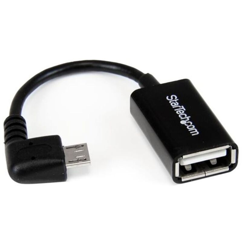 Startech 5in Right Angle Micro USB to USB