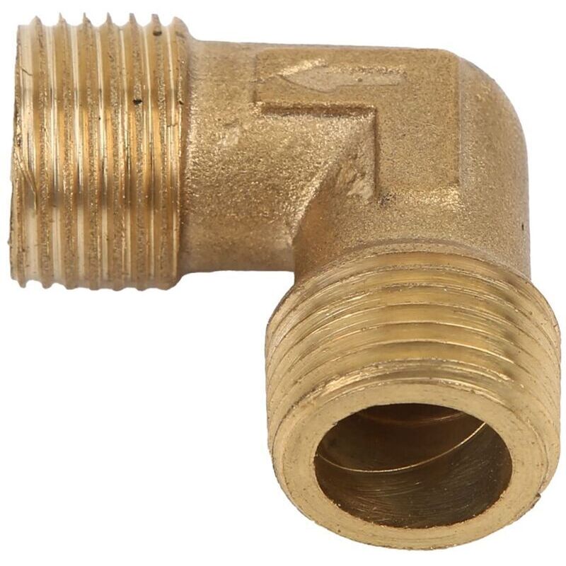 Image of right angle pipe fitting, brass pump,&hellip;