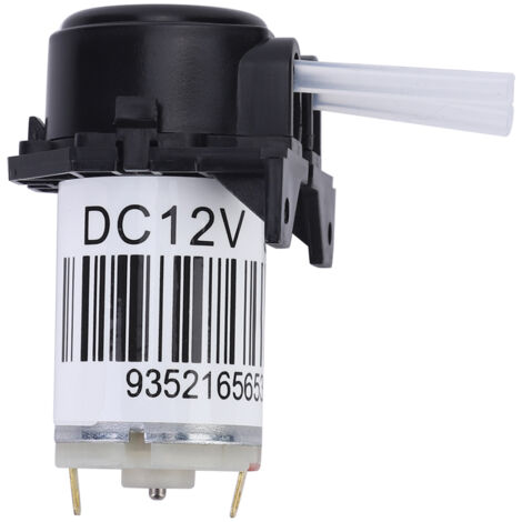 Right Angle Self Priming Pump Micro Peristaltic Pump with Silicone Tube for Experiment(12V )