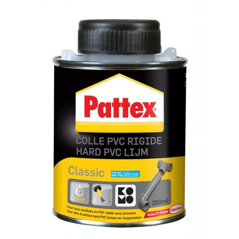 rigido colla Pattex PVC - Classic - 250ml - Transparent