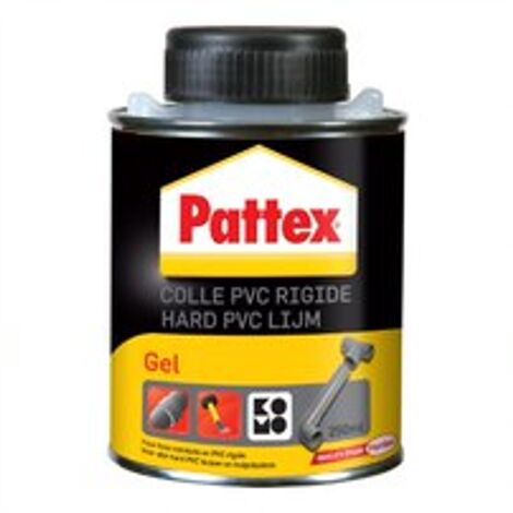 rigido colla Pattex PVC - Gel - 250ml - Transparent