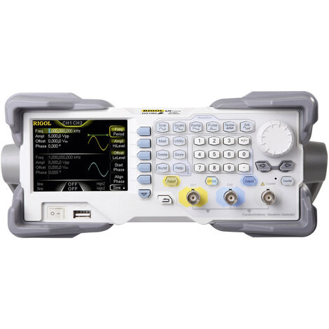 Rigol DG1022Z Funktionsgenerator netzbetrieben  1 µHz - 25 MHz 2-Kanal Sinus, Rechteck, Dreieck, Rau