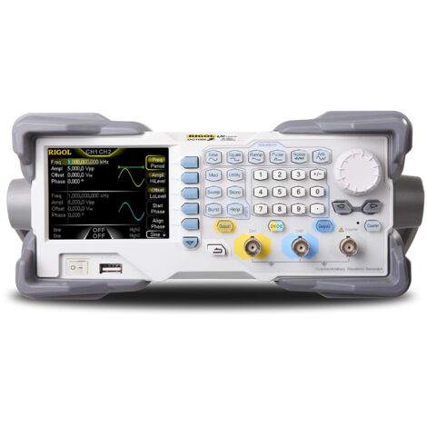 Rigol DG1022Z Generatore di funzioni 1 µHz - 25 MHz 2 canali Sinuosidale, Quadra, Triangolare, Rumore, Arbitrario