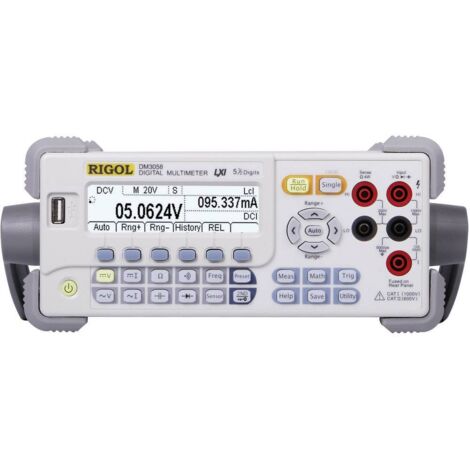Rigol DM3058E Multimètre de table numérique CAT II 300 V Affichage (nombre de points): 200000