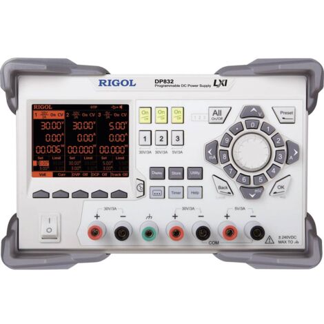 Rigol DP832 Alimentatore da laboratorio regolabile 0 - 30 V/DC 0 - 3 A 195 W Num. uscite 3 x