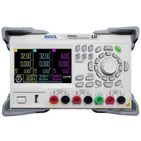 Rigol DP932U Alimentatore da laboratorio regolabile 0 - 32 V/DC 0 - 3 A 210 W USB , LAN Num. uscite 3 x