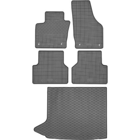 RIGUM 402124 Maletero + RIGUM 900170 Alfombrillas - Audi Q3 I SUV desde 08.2011-06.2018, pie AV2 Delantero - INSTALADO