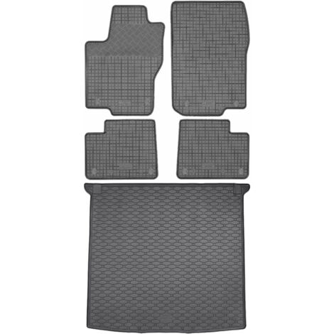 RIGUM 421163 Maletero + RIGUM 901672 Alfombrillas - Mercedes Clase M W166 SUV desde 11.2011-05.2015 MS Zona de pies Delantera y trasera - INSTALADA