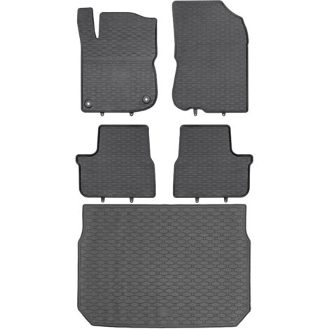 RIGUM 426090 Maletero + Alfombrillas GEYER 859/4C - Peugeot 2008 I SUV 04.2013-12.2019, espacio para pies CP2 lado del conductor - INSTALADO
