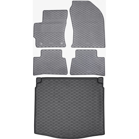 RIGUM 436082 Baúl + RIGUM 905786 Tapetes - Toyota Corolla Cross SUV desde 2022, Asiento del Conductor TL - INSTALADO