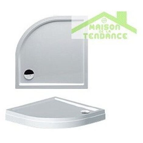RIHO Davos receveurs de douche quart de cercle, écoulements 90mm,