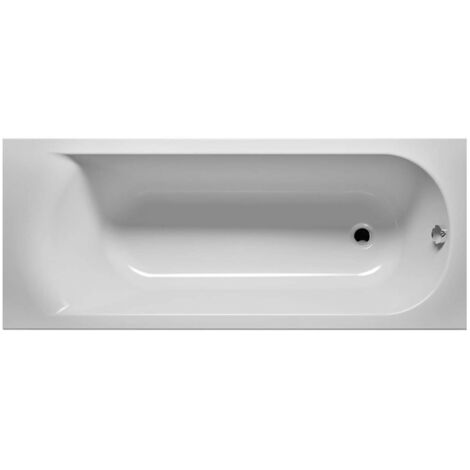RIHO Miami Baignoire rectangulaire, à encastrer, 1 place,