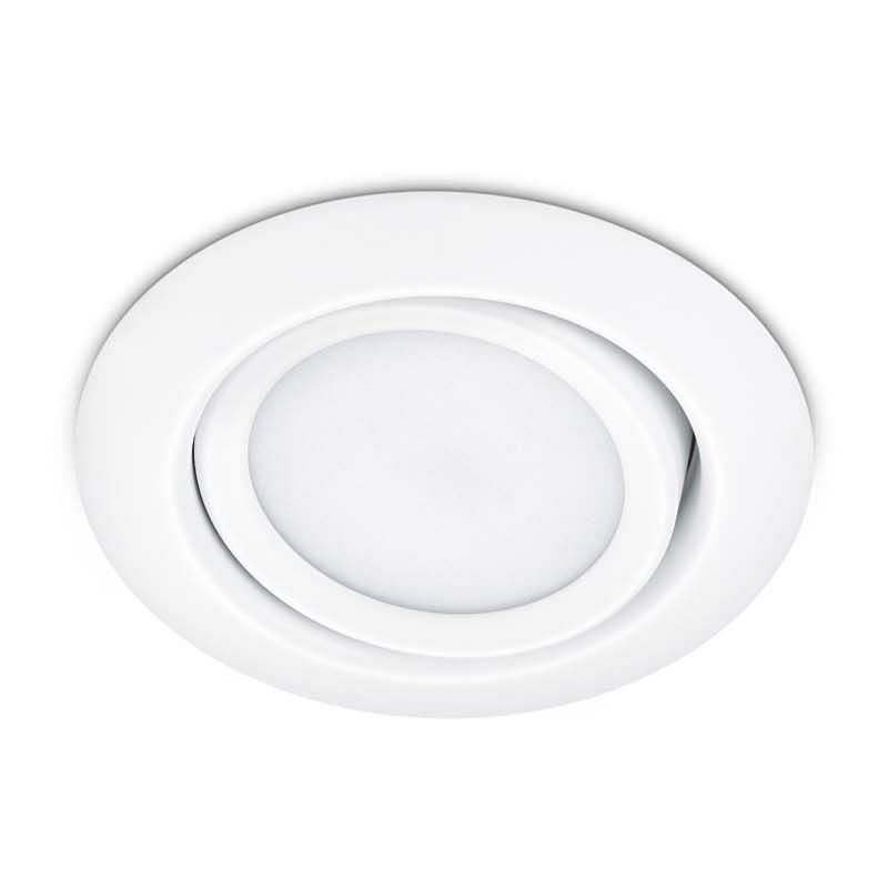 Rila Spot Encastrable led Orientable Rond Blanc Diam. 8,2Cm