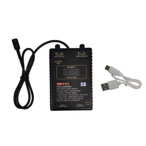 Rilevatore del sistema di accensione automatica T100 per 12V 24V Rileva il segnale di accensione e la tensione.