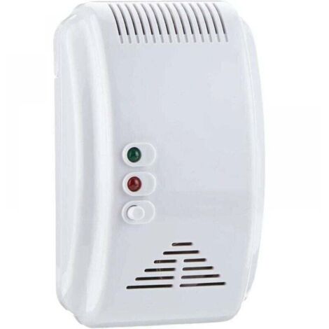 Rilevatore di gas naturale e soporifero (bianco) 115x75x35mm 12V