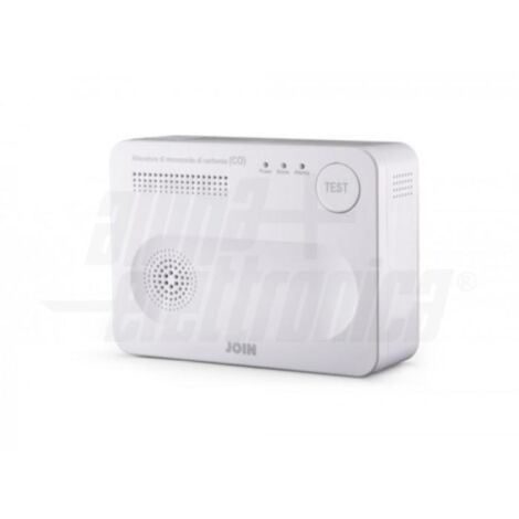 Rilevatore di monossido di carbonio alpha elettronica max 20m2 ip20 bianco - 23-310