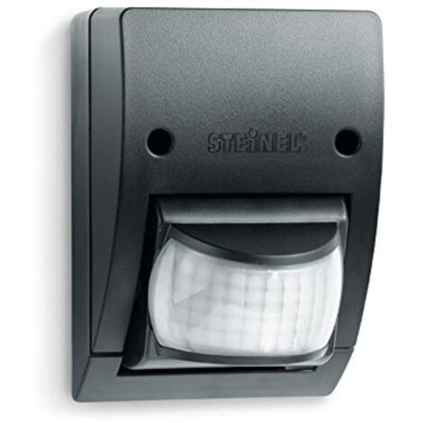 Rilevatore di movimento a infrarossi Steinel IS 2160 nero, sensore orientabile a 160°, sensore crepuscolare, IP54