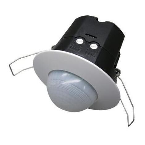 Rilevatore di movimento ad incasso per controsoffitto 360 gradi perry electric 1spsp020