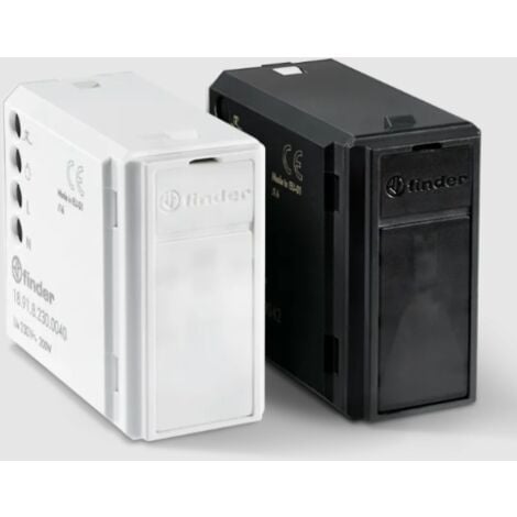 Rilevatore di movimento da incasso 230 v ac, 10 a, ip20 antracite finder 189182300042
